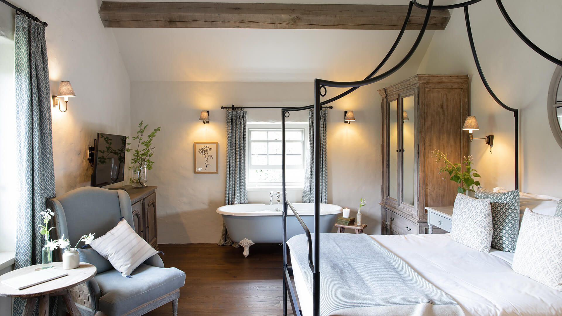 chambre avec poutres décoration rustique chic chambre avec poutres décoration rustique chic
