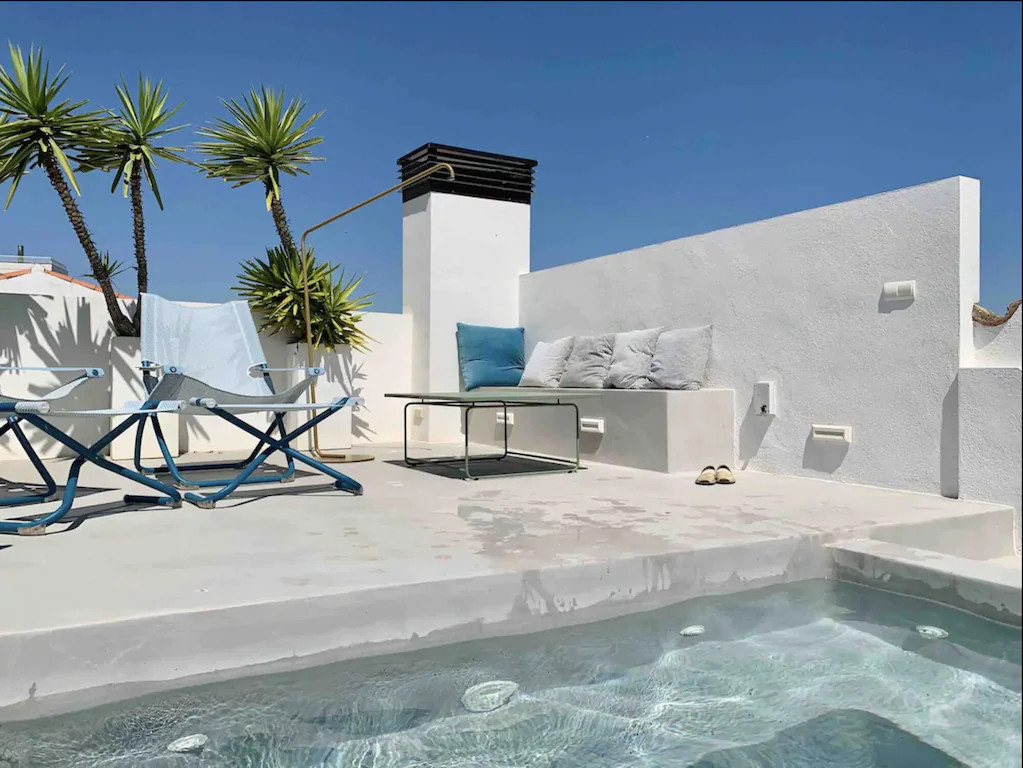 piscine sur terrasse sur le toit
