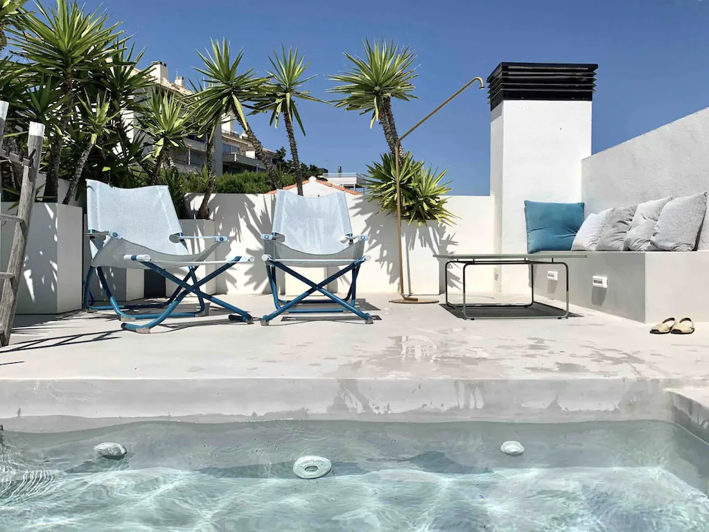 piscine sur terrasse sur le toit