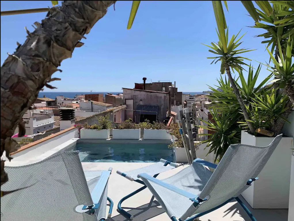 piscine sur terrasse sur le toit