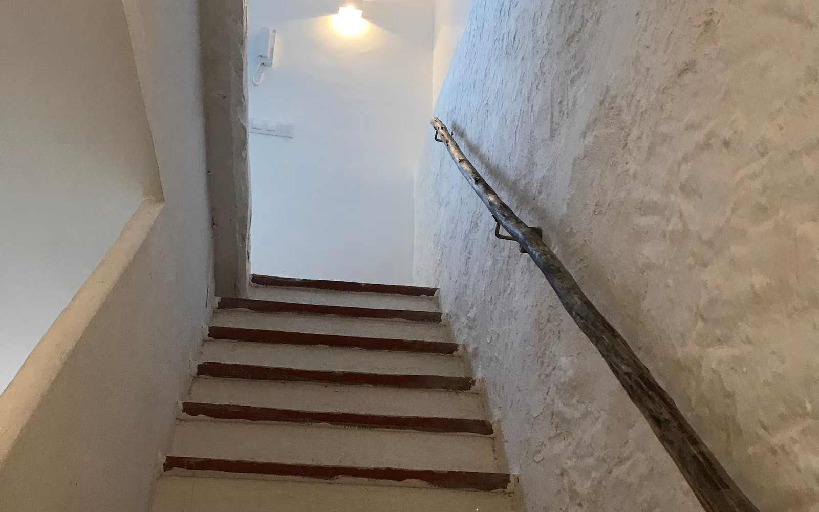 escalier rustique