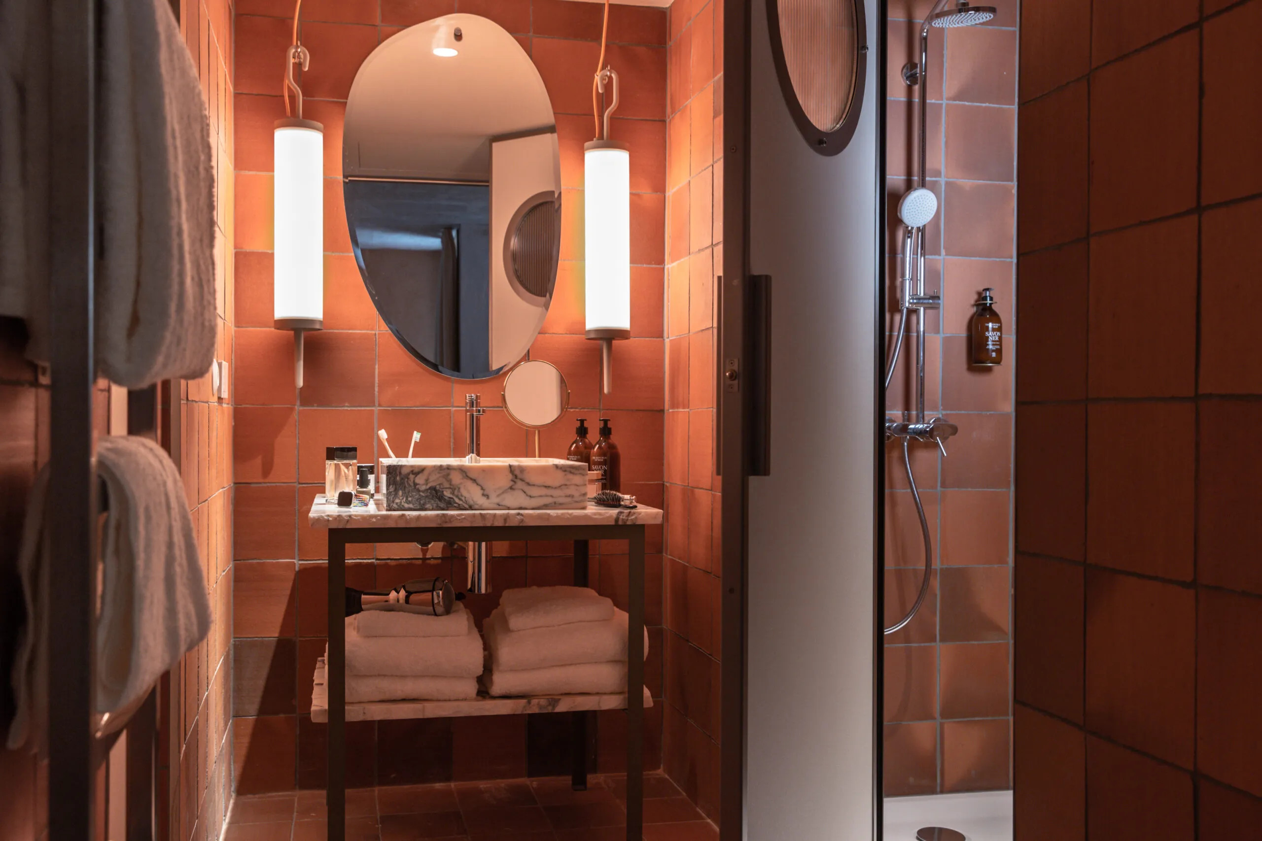 salle de bain couleur terracotta salle de bain couleur terracotta
