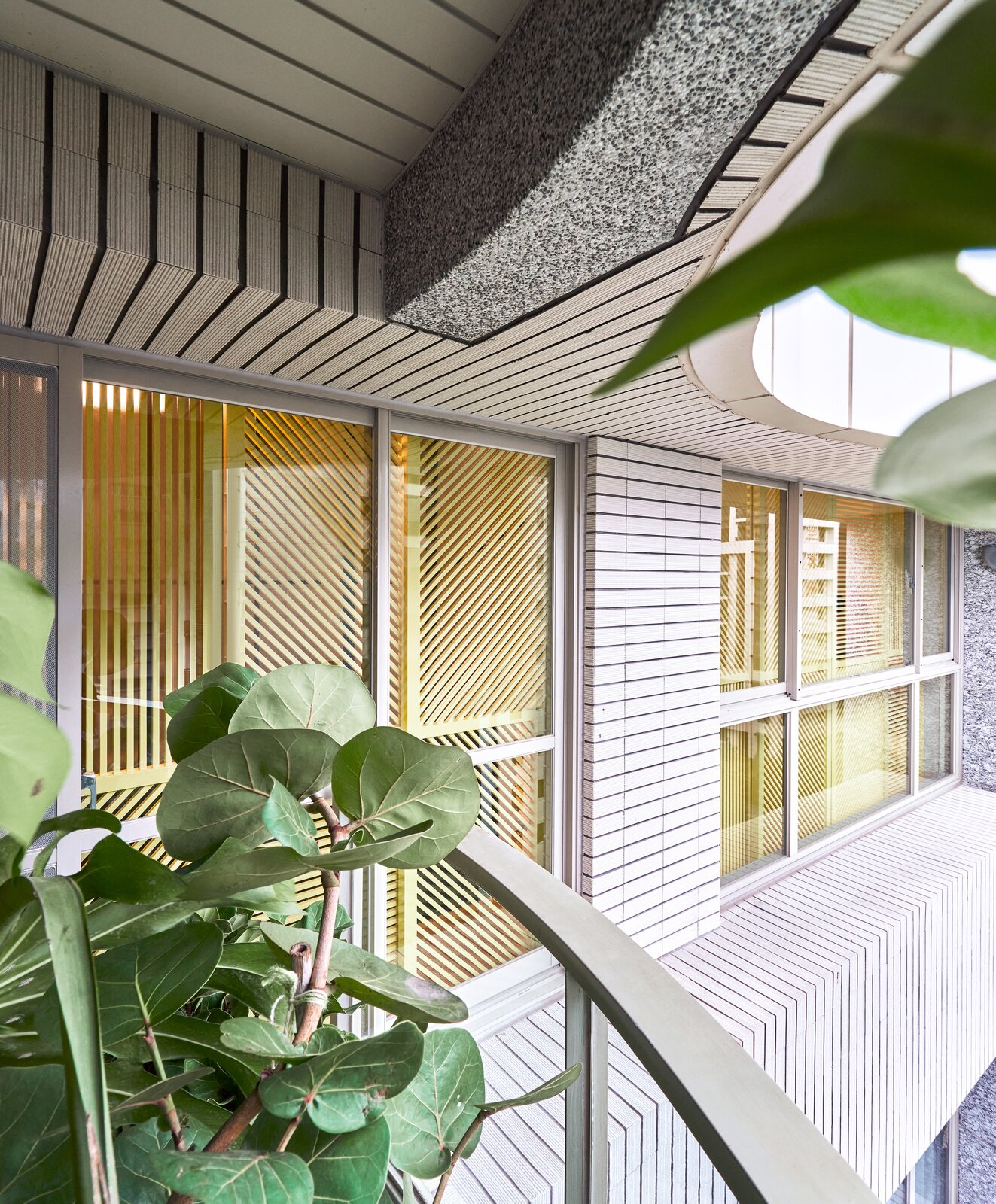 façade immeuble contemporain 