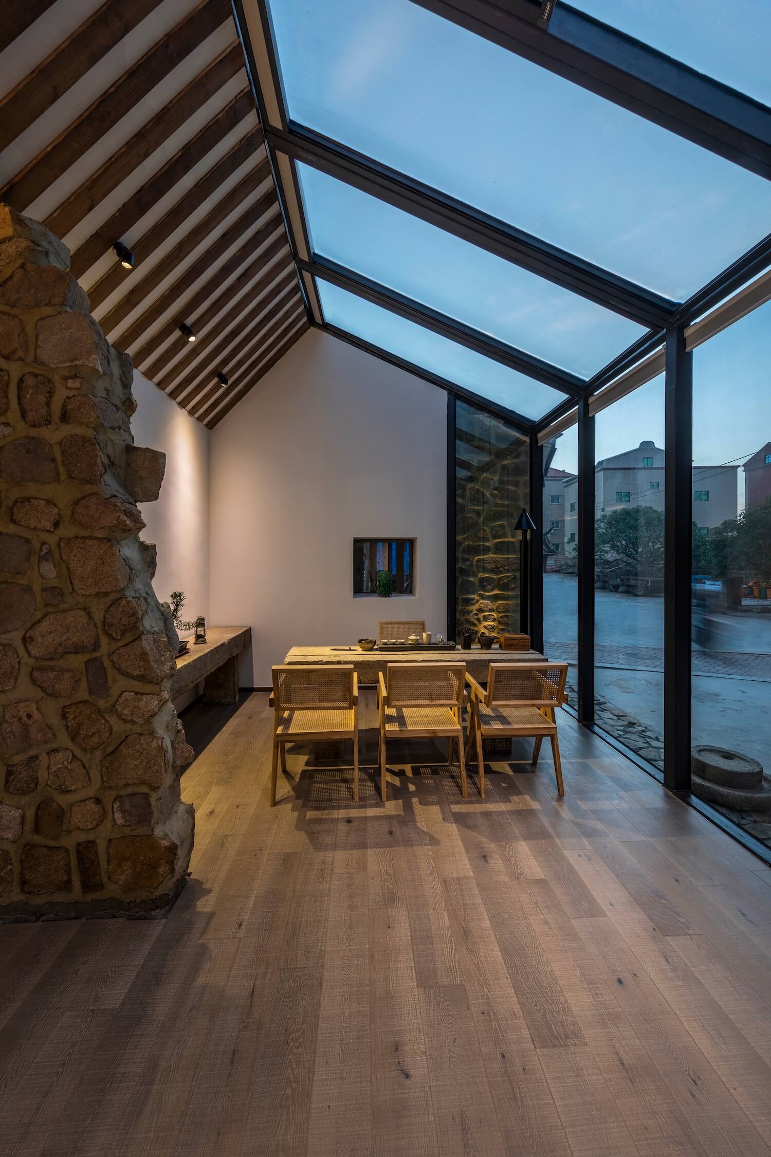salle à manger avec verrière salle à manger avec verrière
