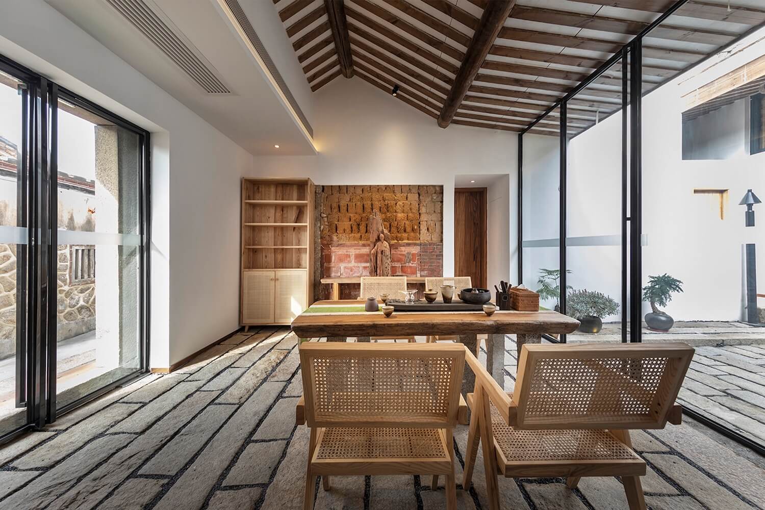 salle à manger avec verrière salle à manger avec verrière