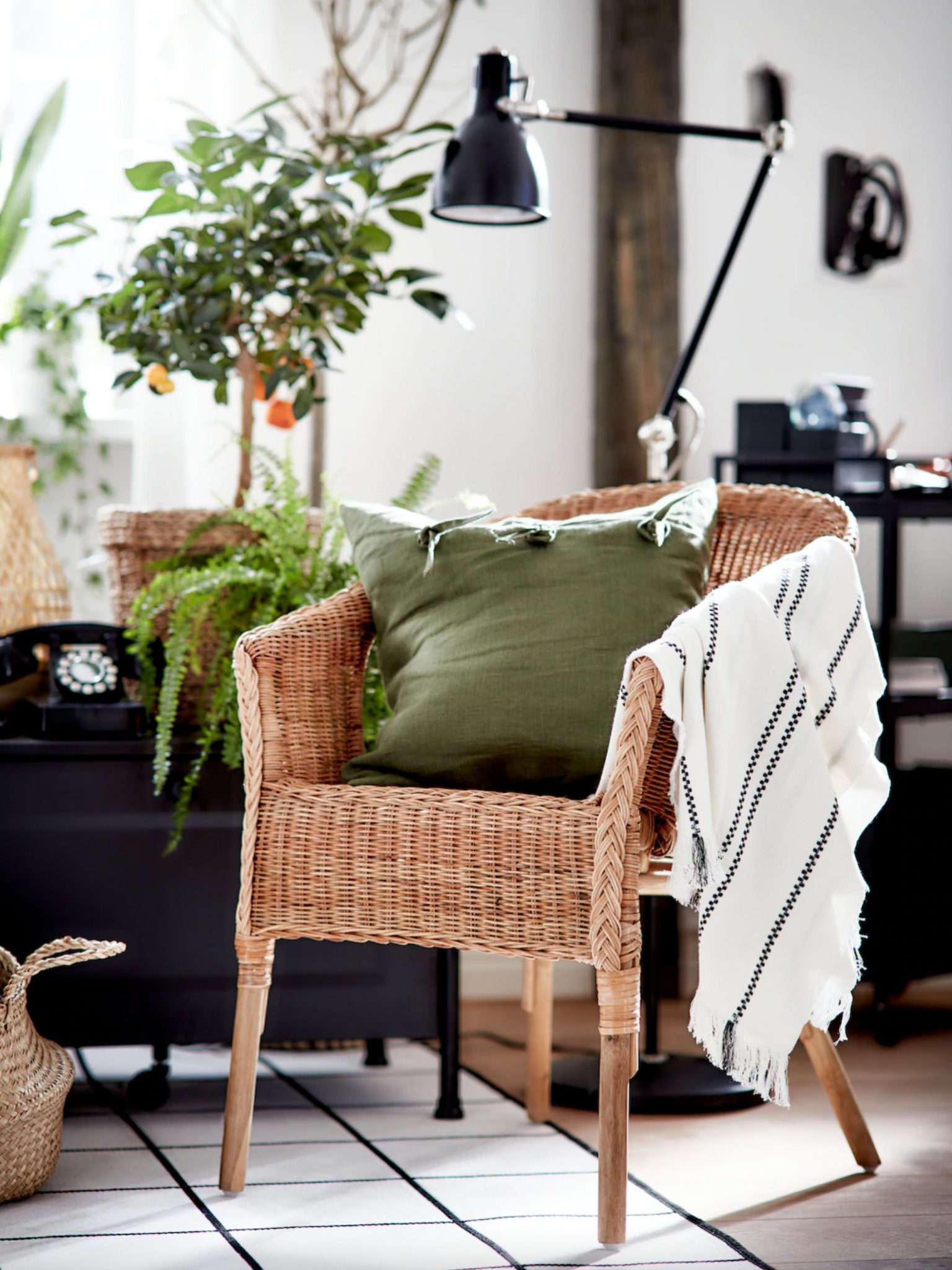 fauteuil rotin IKEA 2022