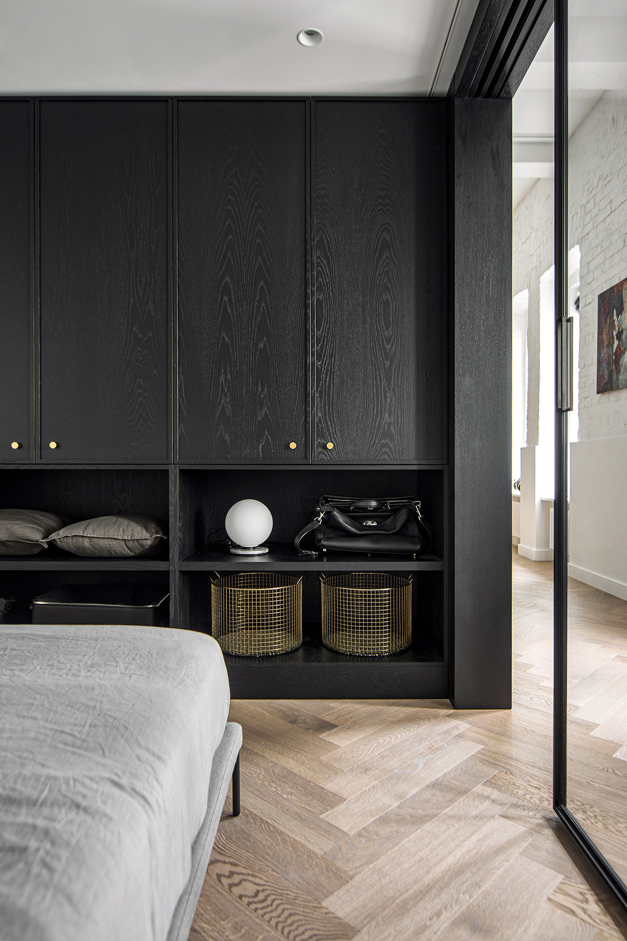 dressing design noir