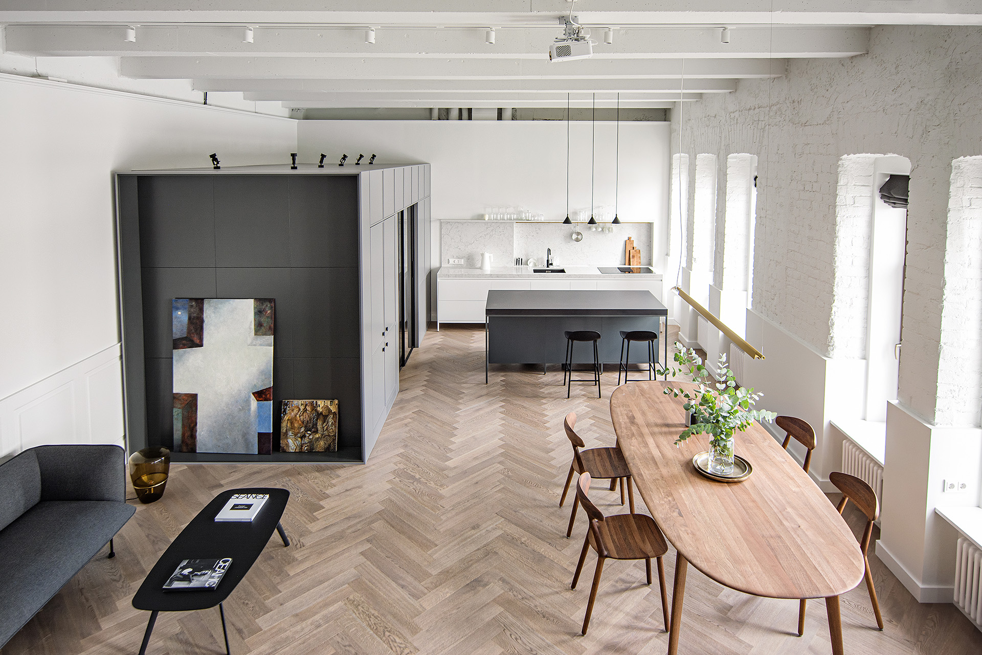 salon appartement loft