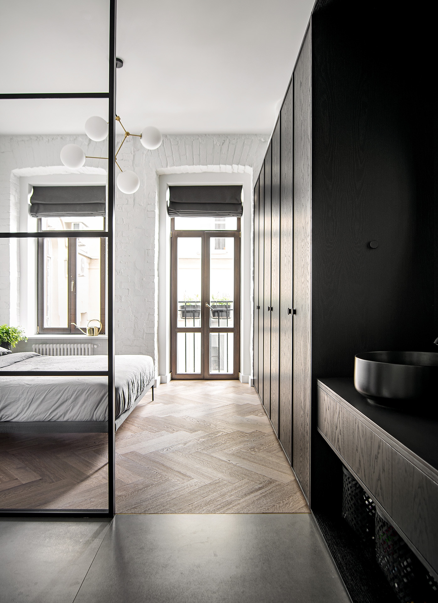 chambre avec verrière