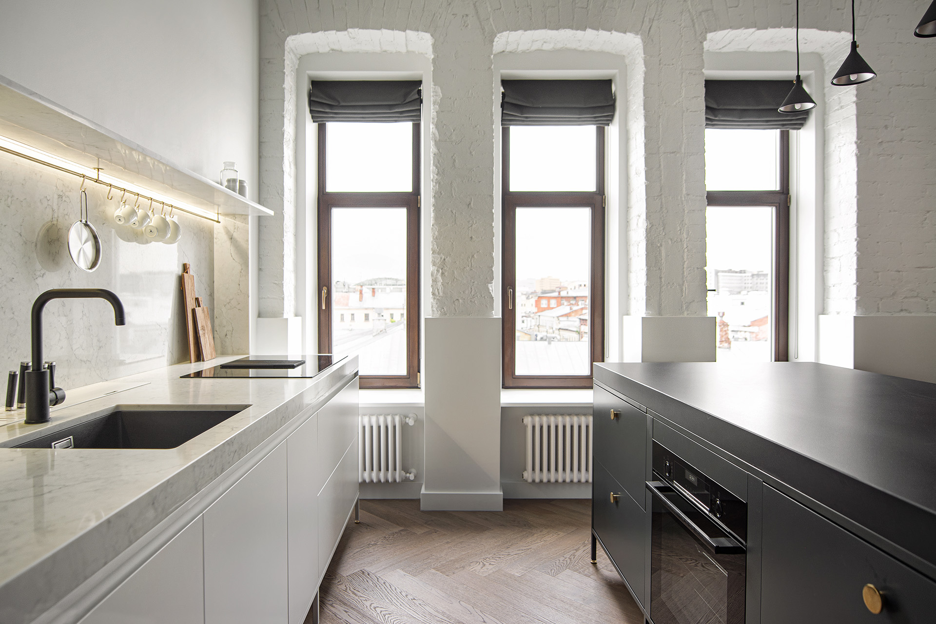 cuisine design avec îlot
