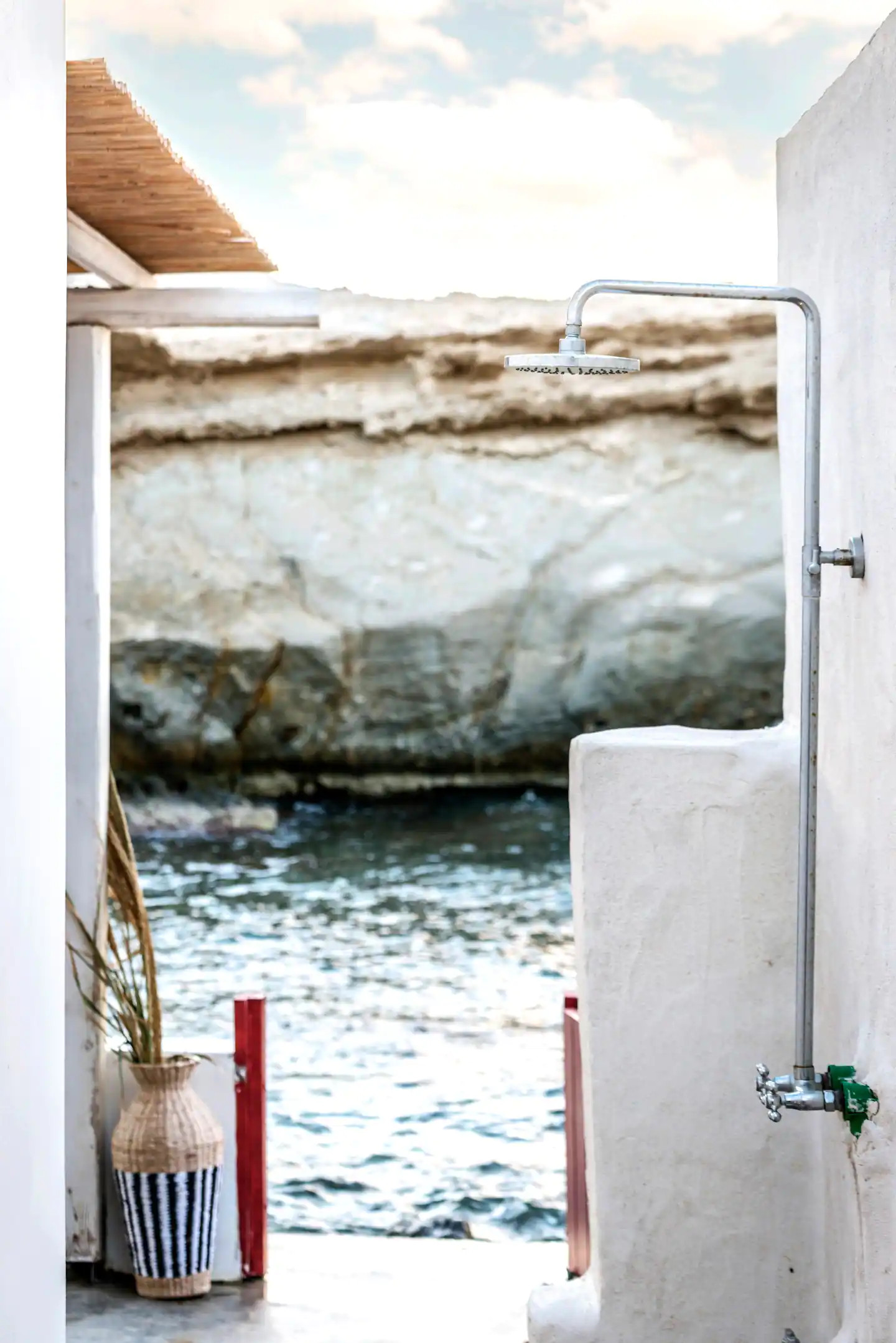 douche extérieure sur terrasse douche extérieure sur terrasse