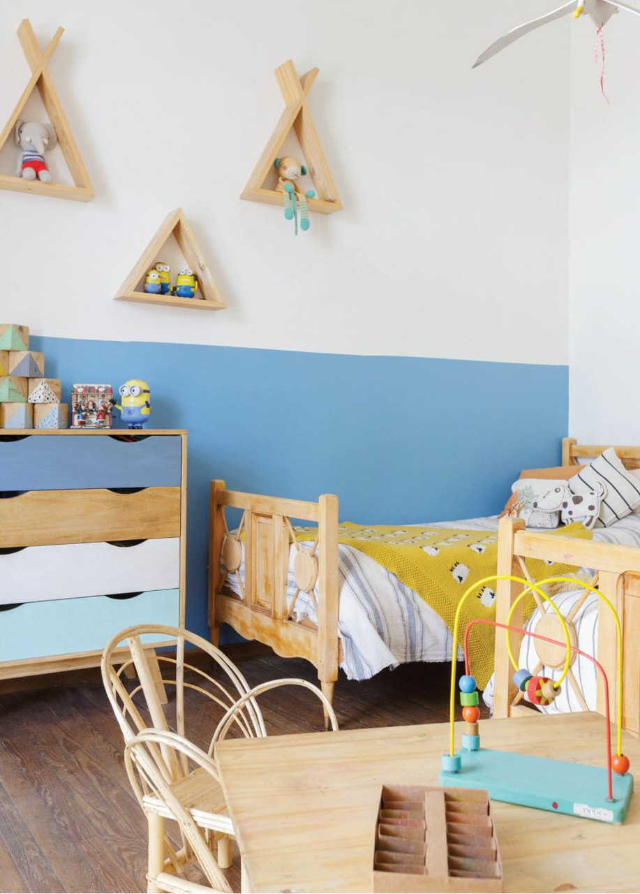 chambre d'enfant vintage