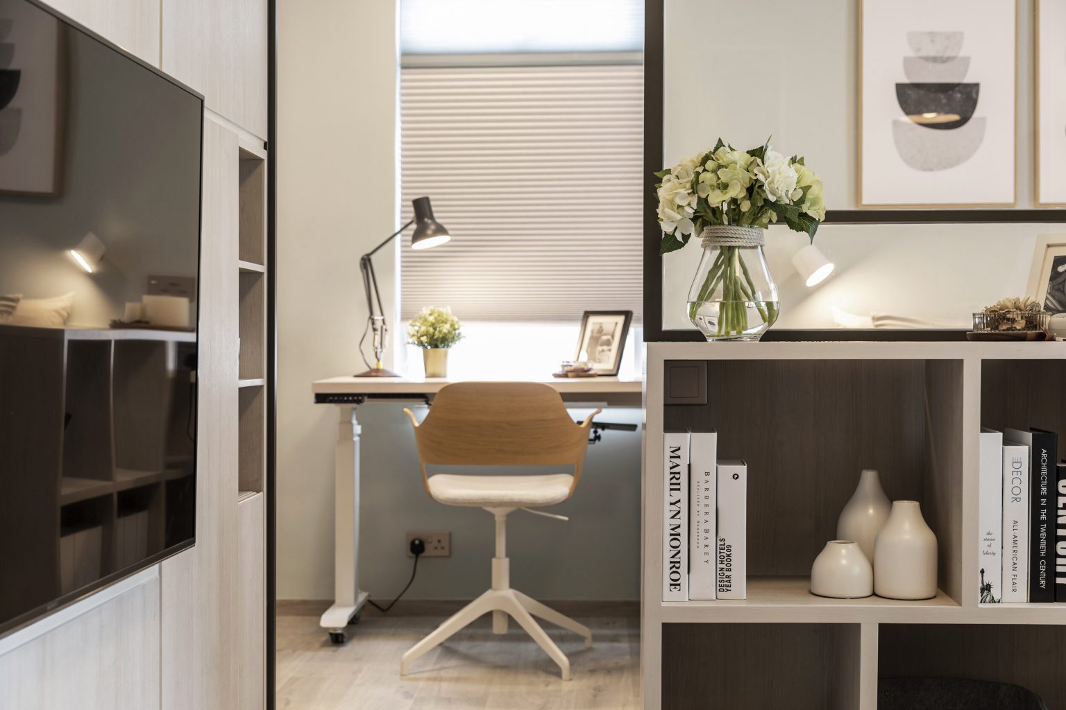 salon petit appartement design 30m2