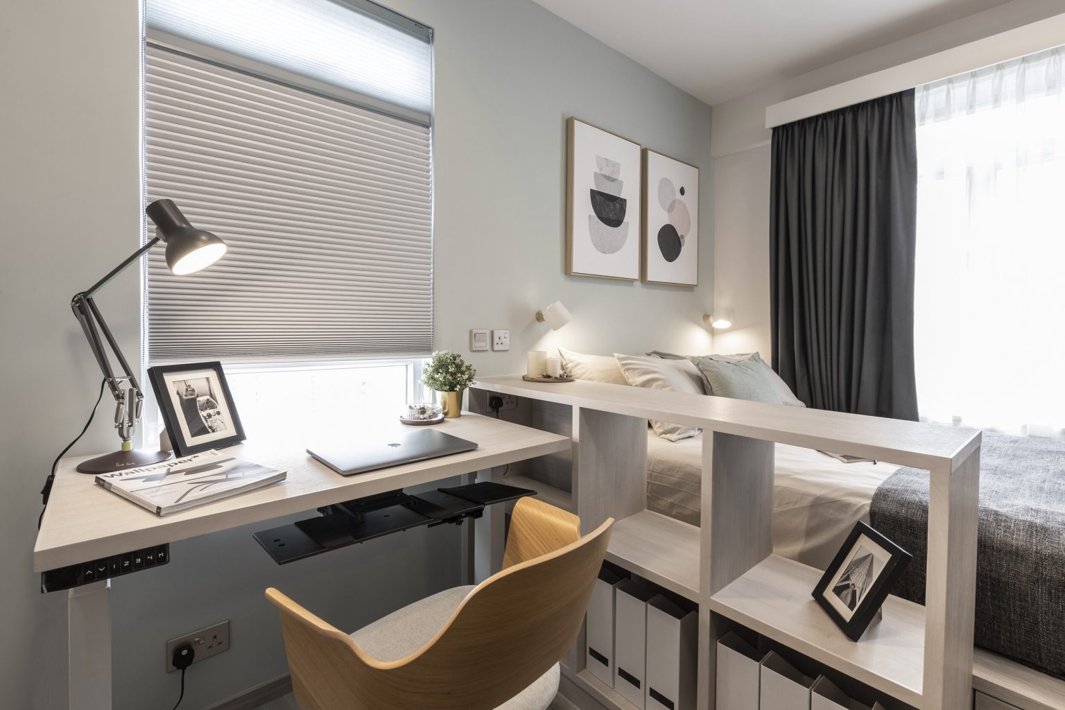 chambre petit appartement design 30m2