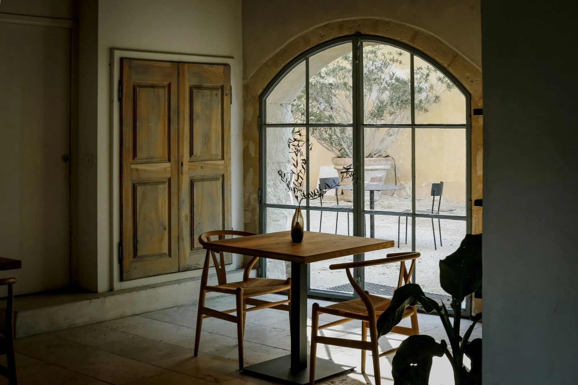 salle à manger mas rénové