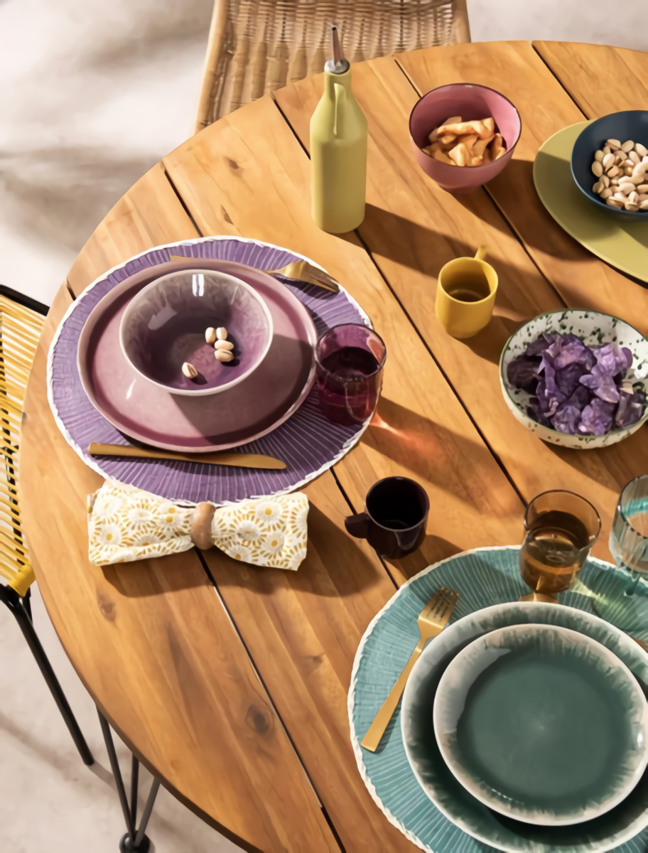 salle à manger tendance couleur 