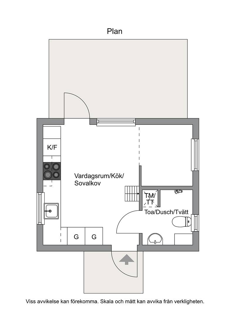 plan mini maison 26m2 plan mini maison 26m2