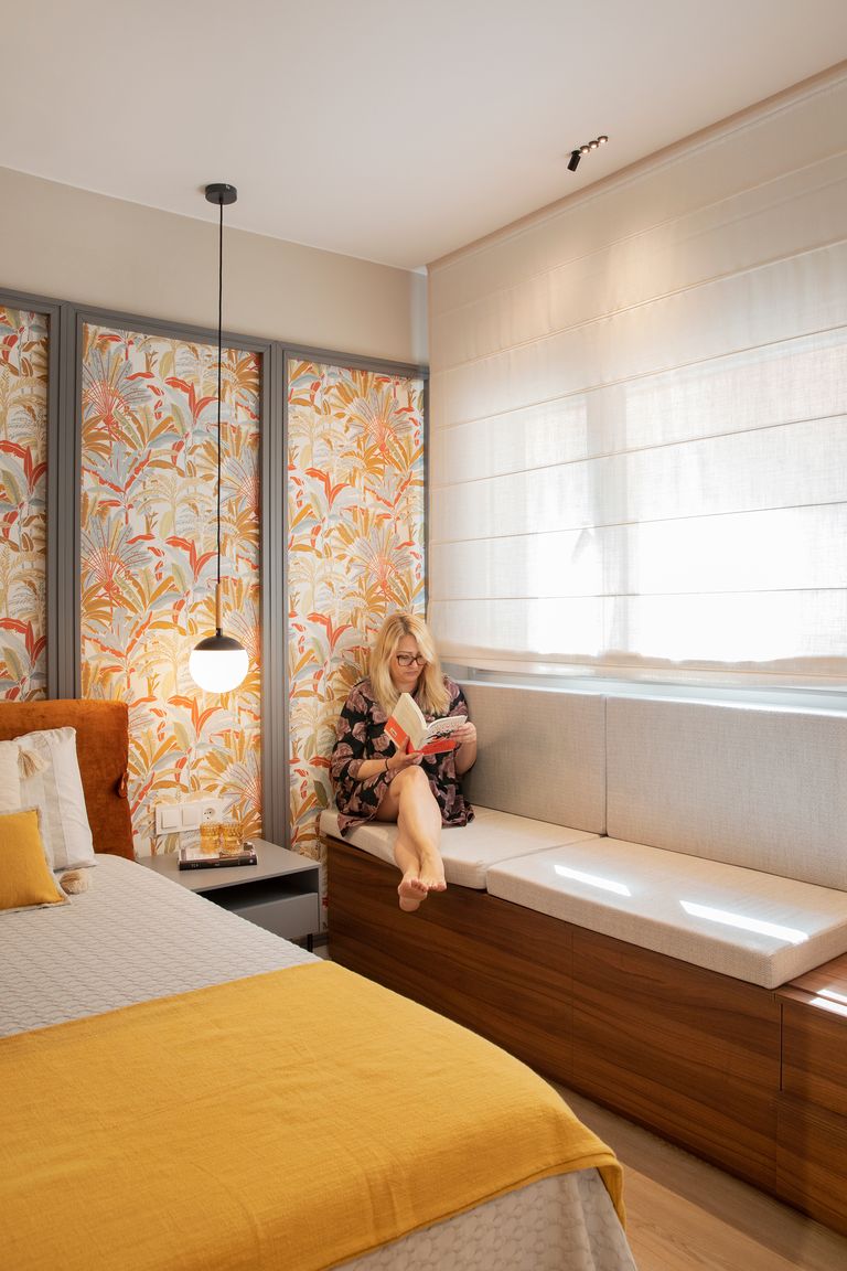 chambre avec tête de lit papier-peint chambre avec tête de lit papier-peint