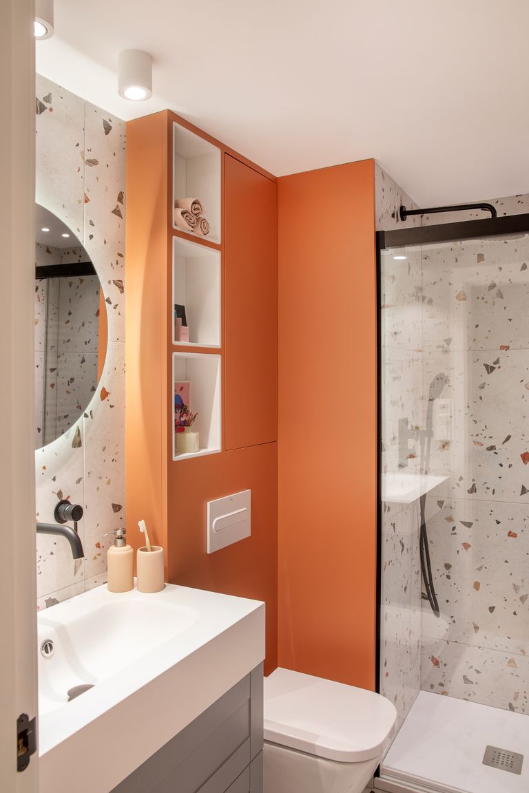 salle de bain décoration design terrazzo terracotta salle de bain décoration design terrazzo terracotta