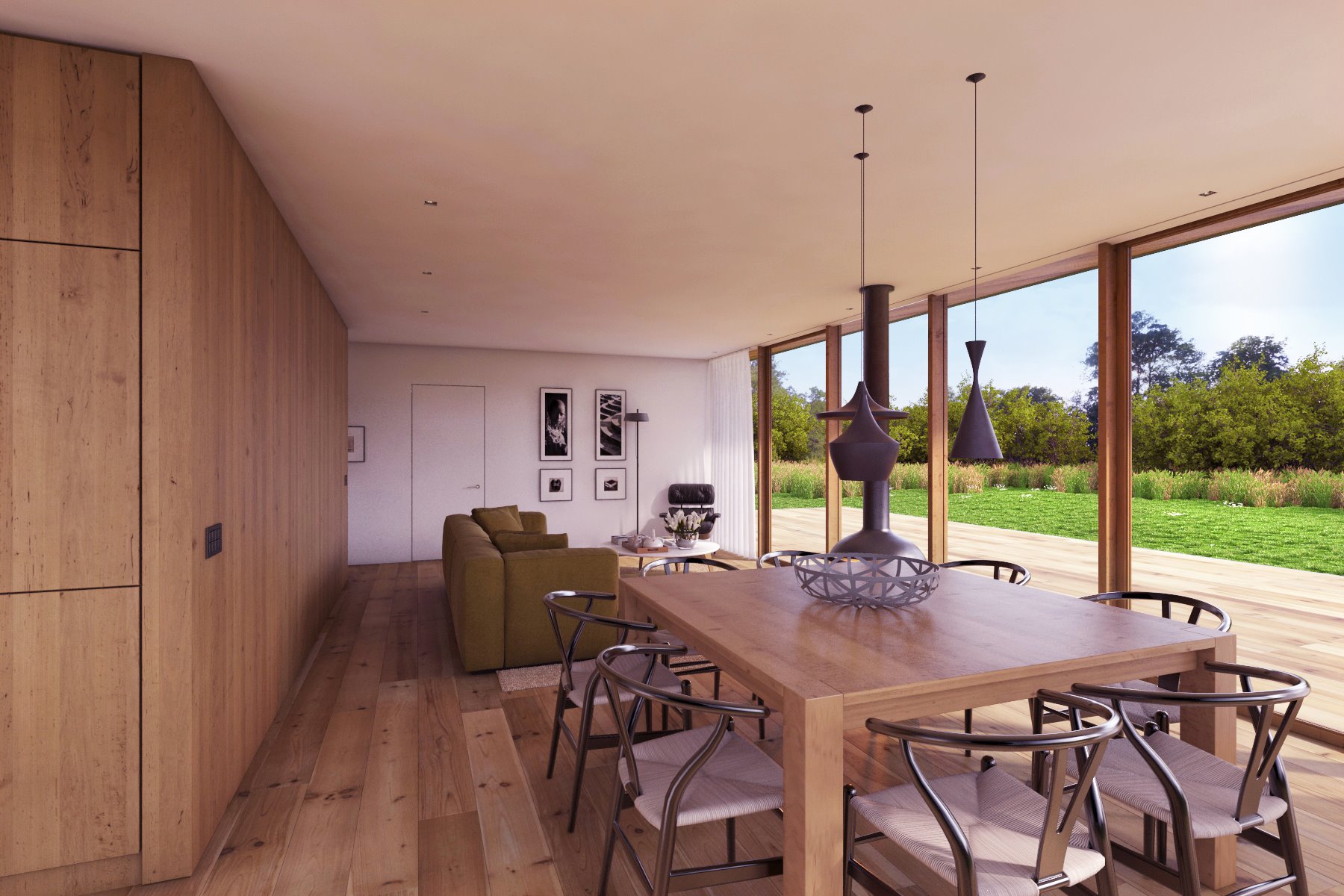 salon et salle à manger décoration design