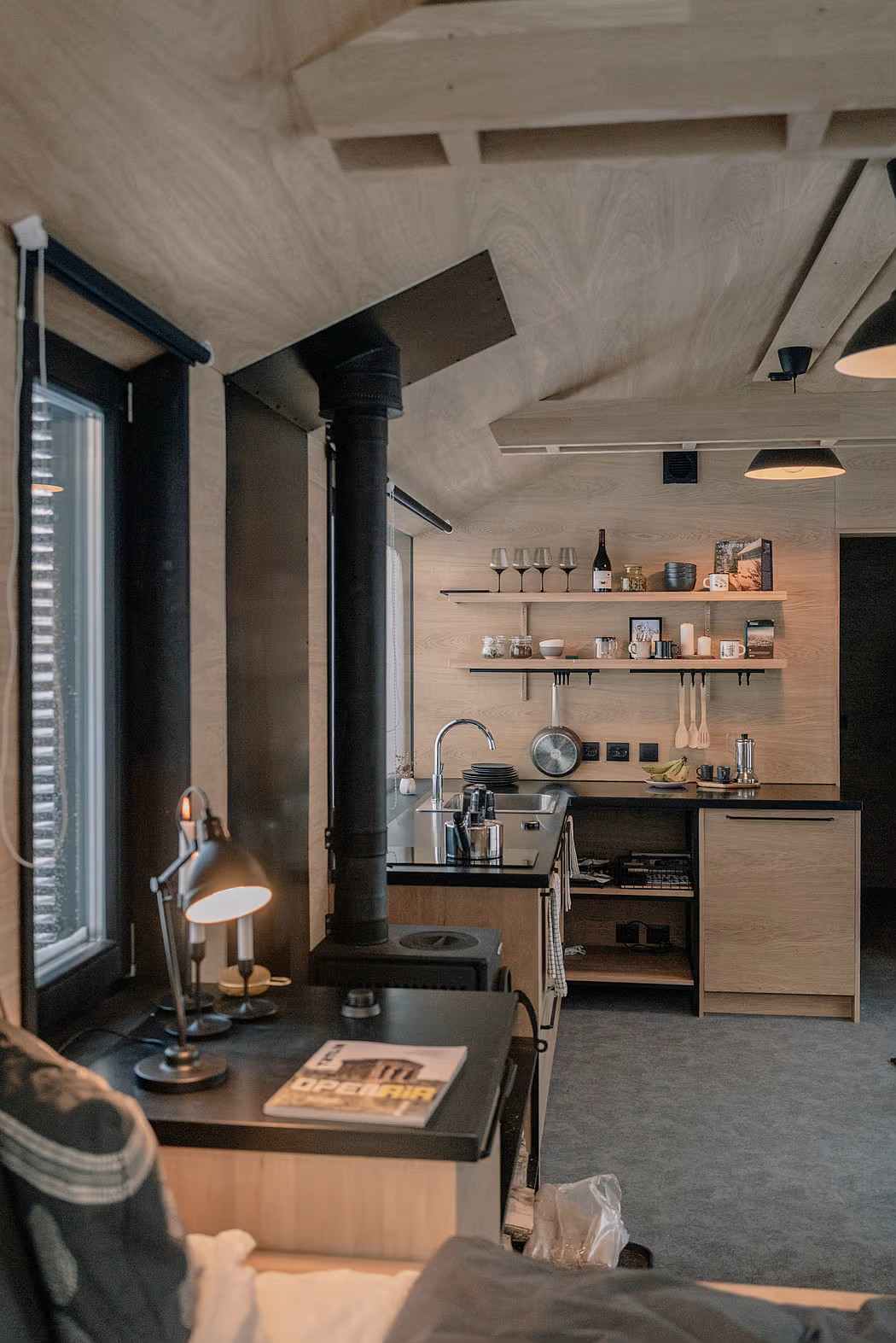 cuisine petite maison 27m2 préfabriquée