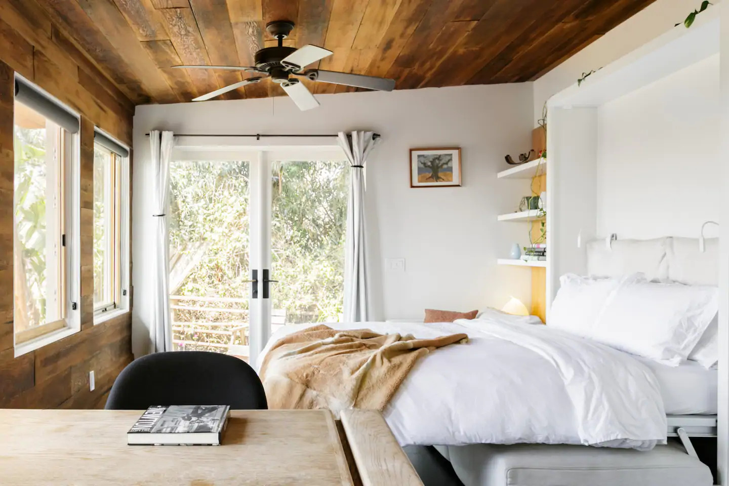 salon et chambre mini maison façon loft