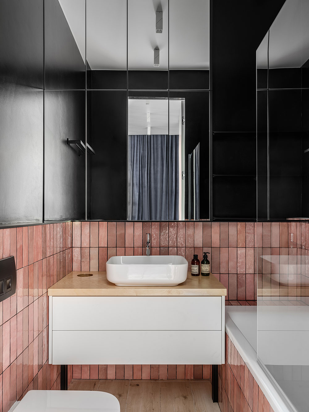 salle de bain design carrelage rose salle de bain design carrelage rose