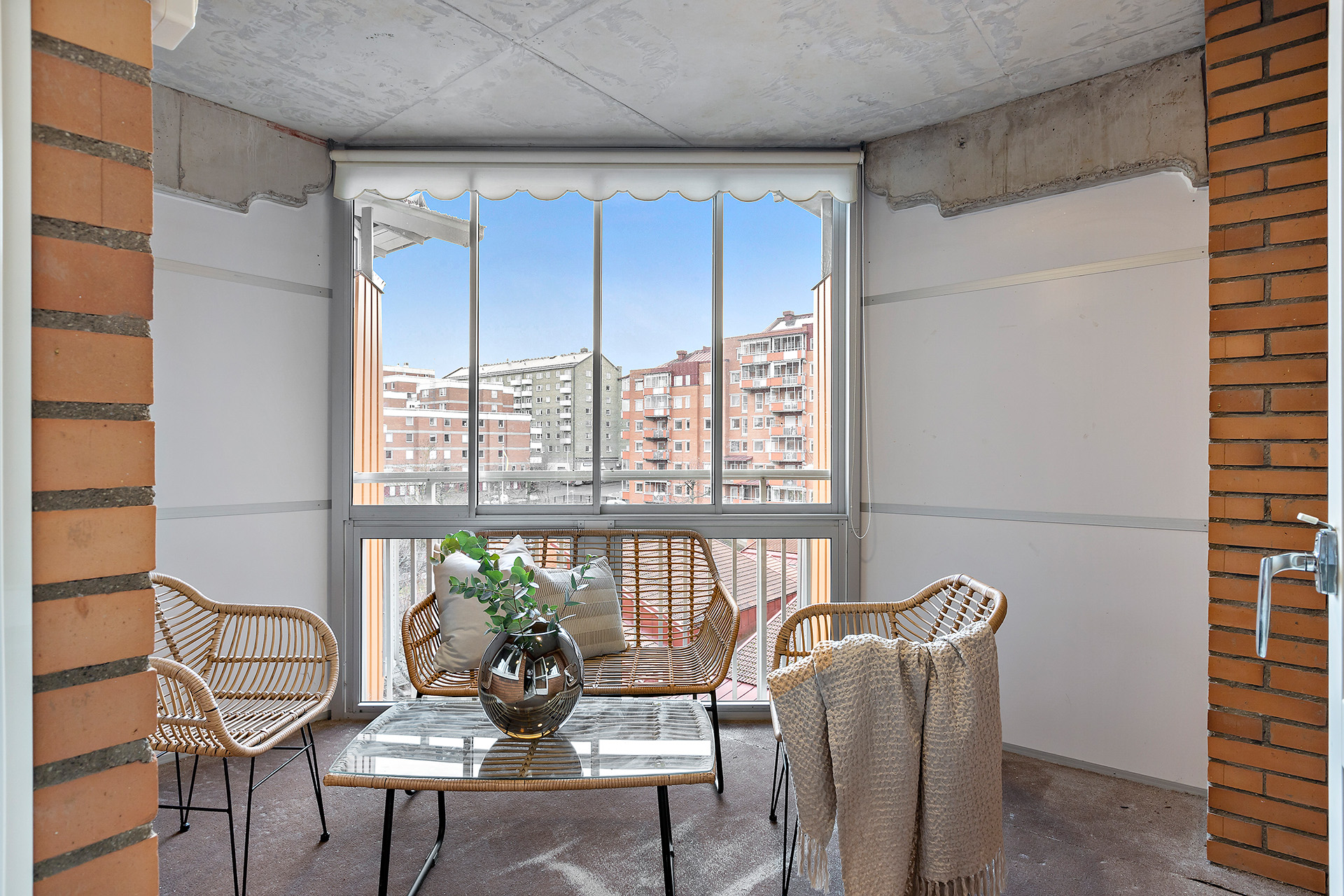 balcon vitré