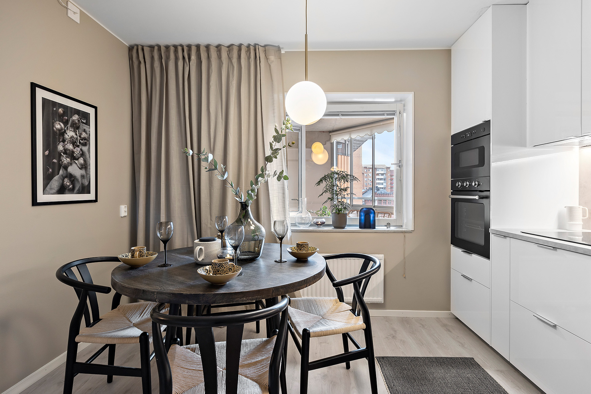 cuisine décoration contemporaine beige