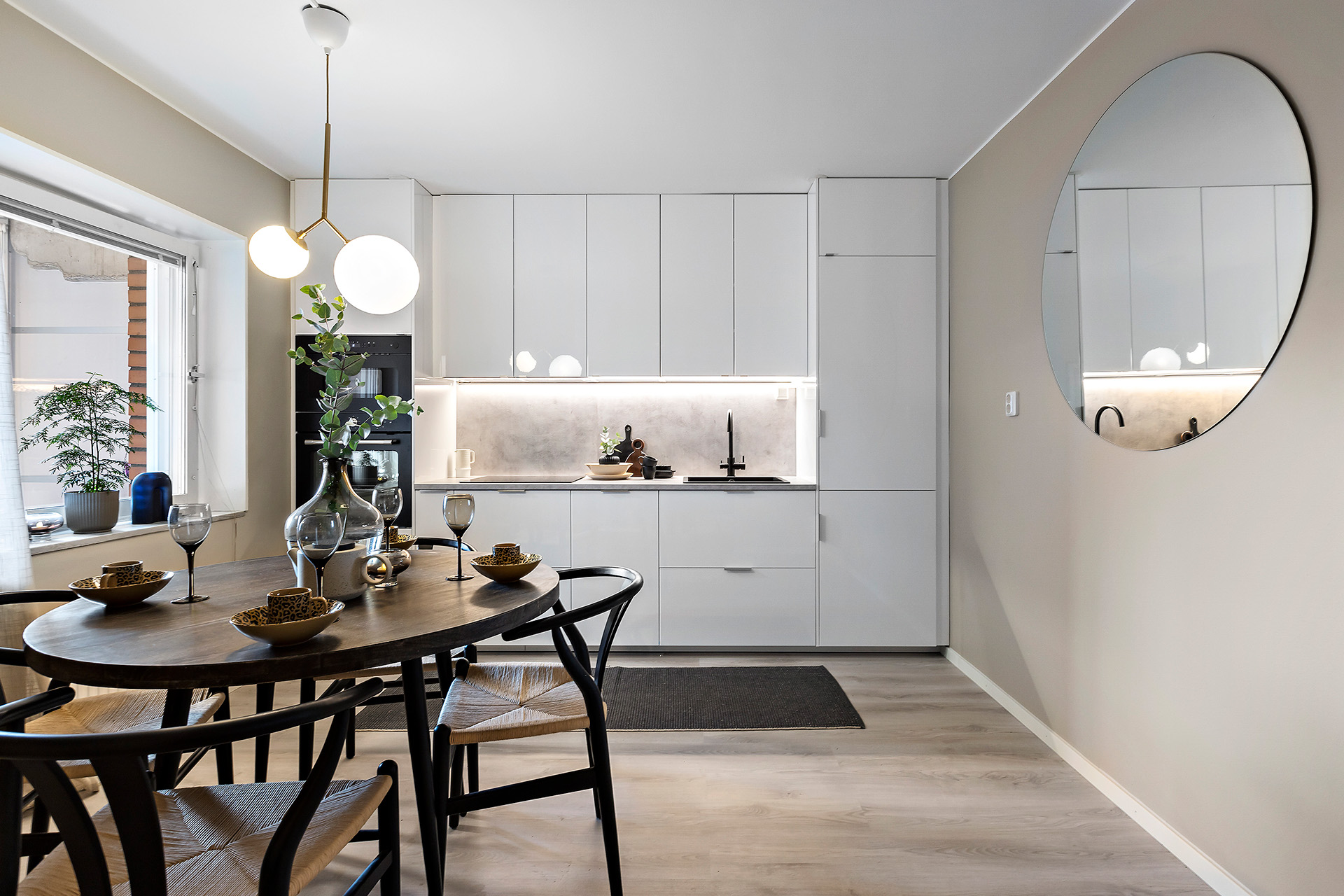 cuisine design blanche