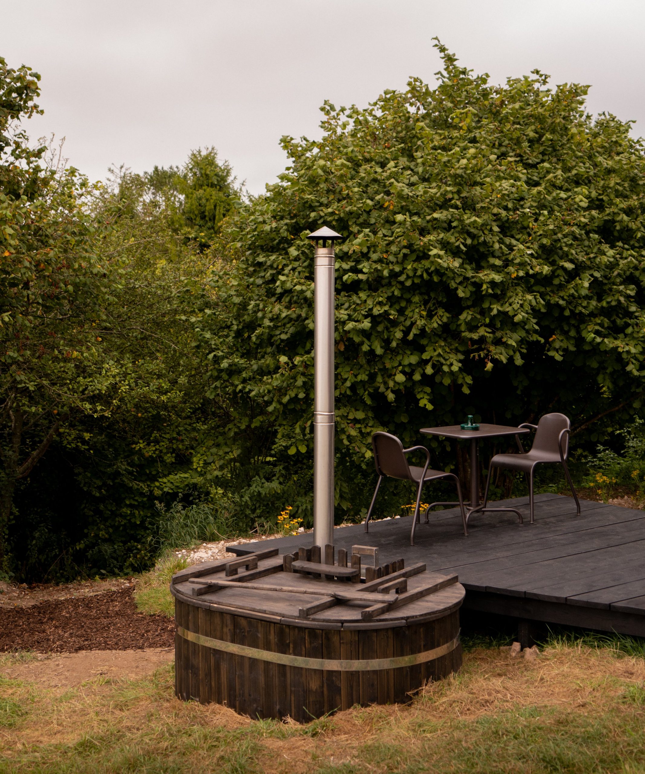 terrasse bois mini maison design