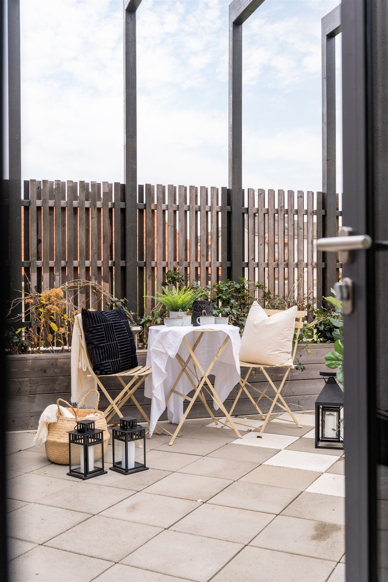 terrasse en plein ciel