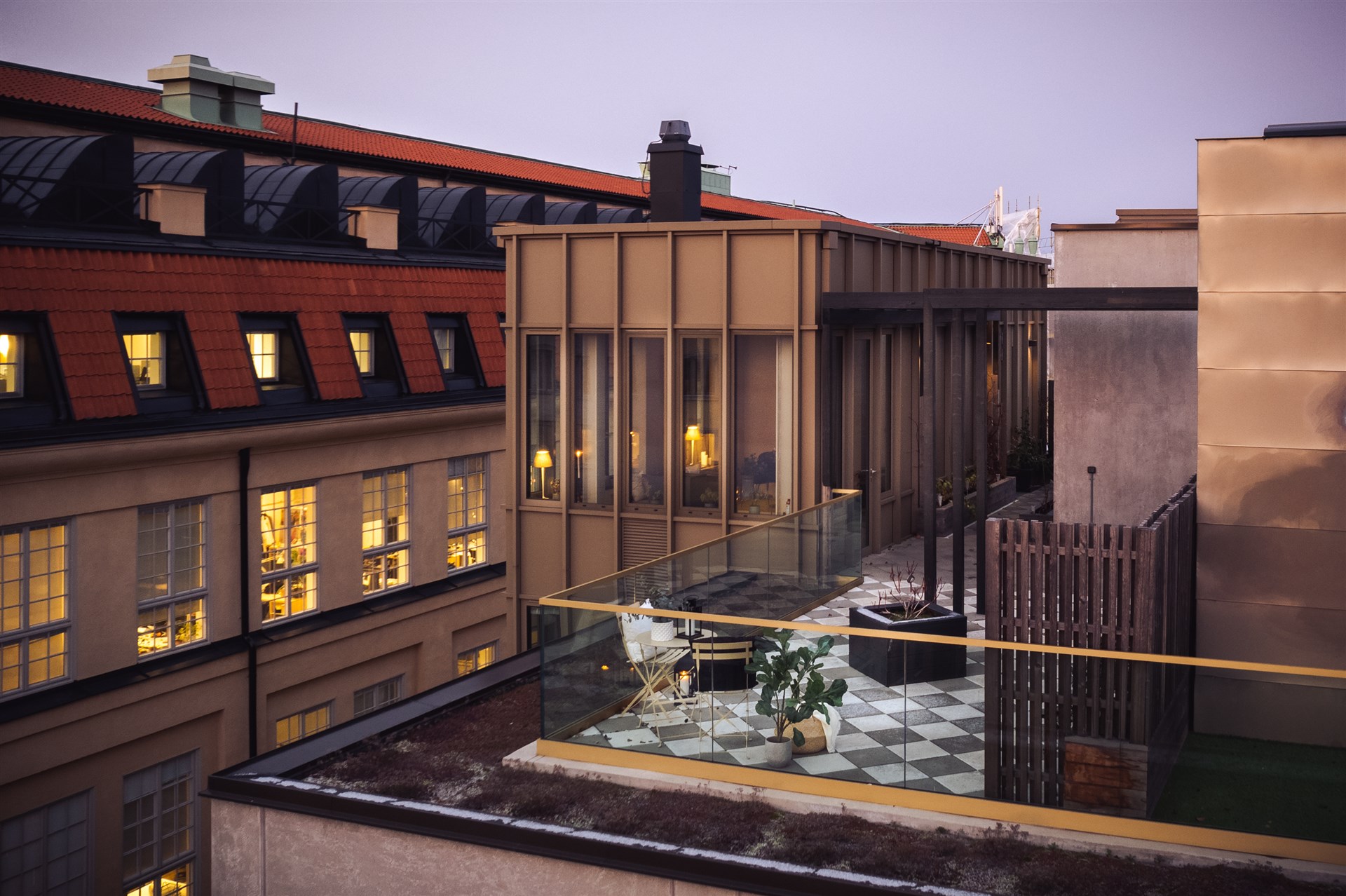 terrasse penthouse