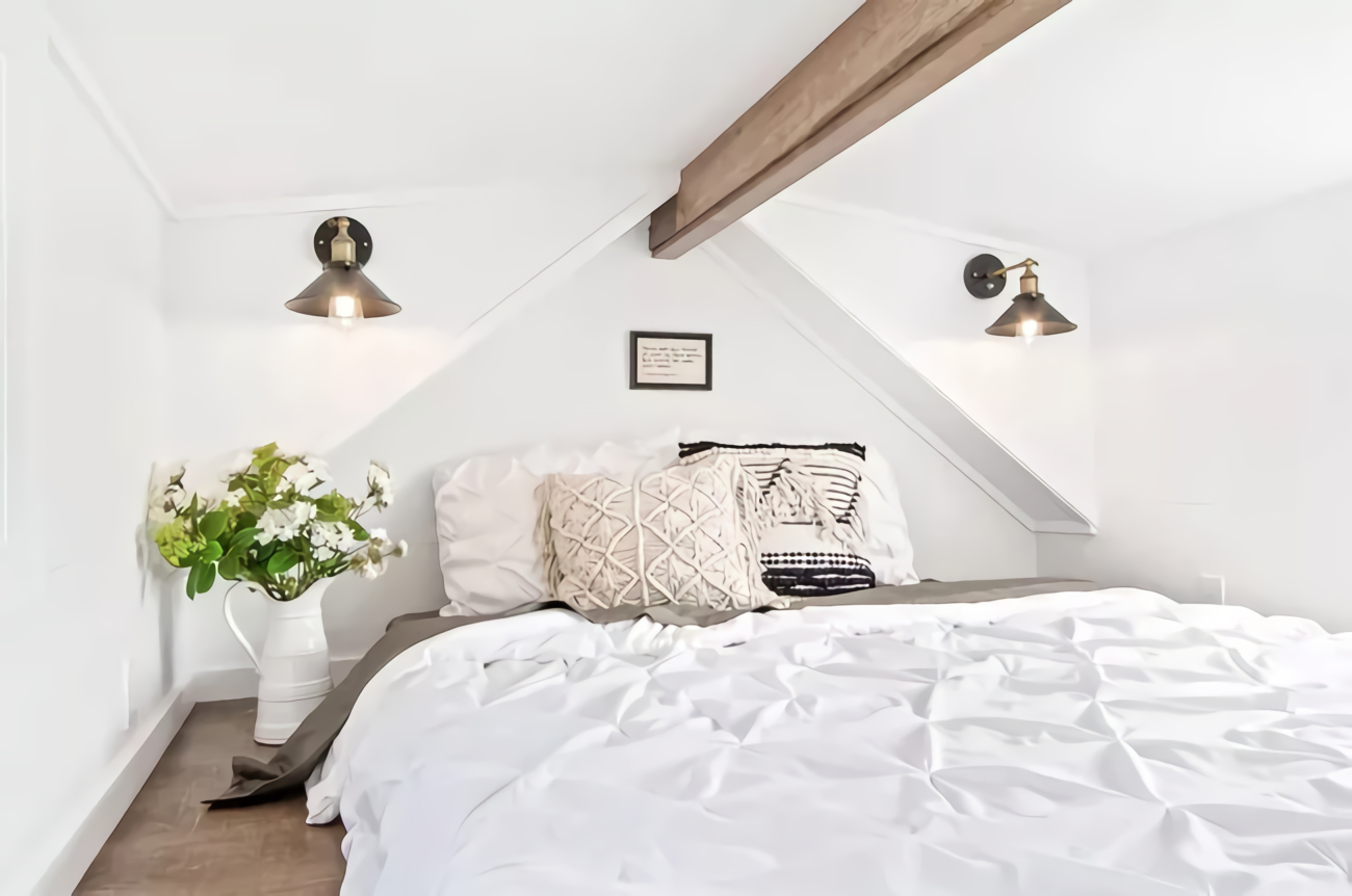 chambre sur mezzanine