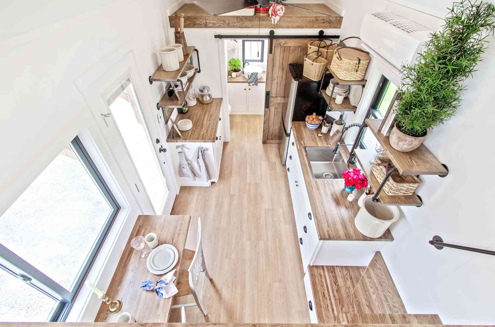 pièce principale mini maison 26m2