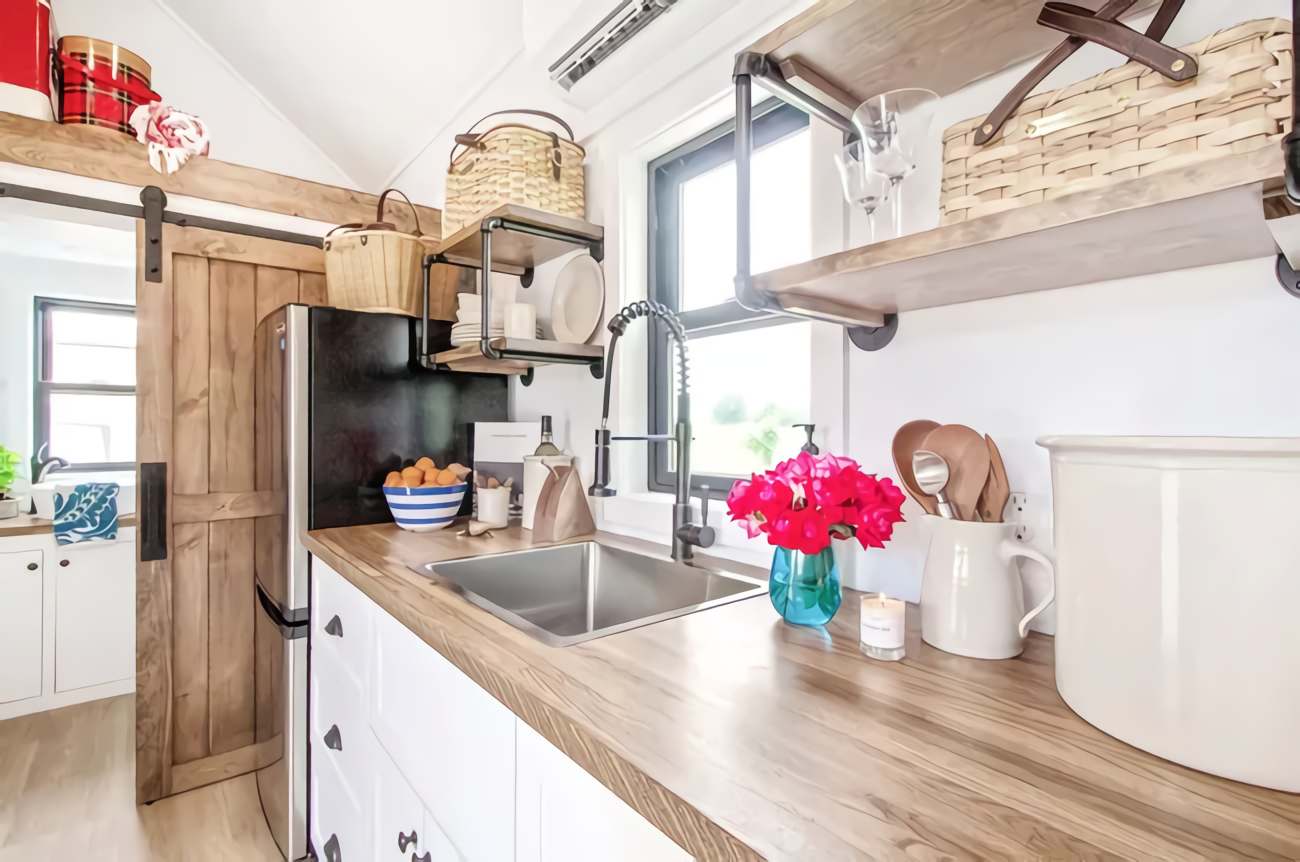 cuisine mini maison 26m2