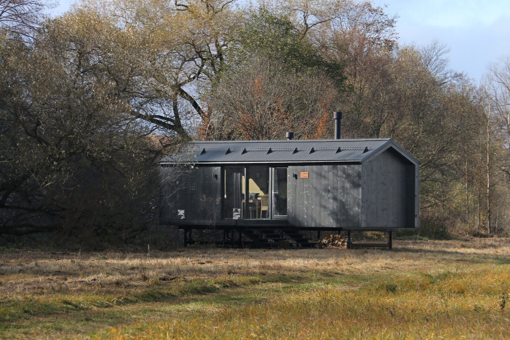façade petite maison 27m2 préfabriquée