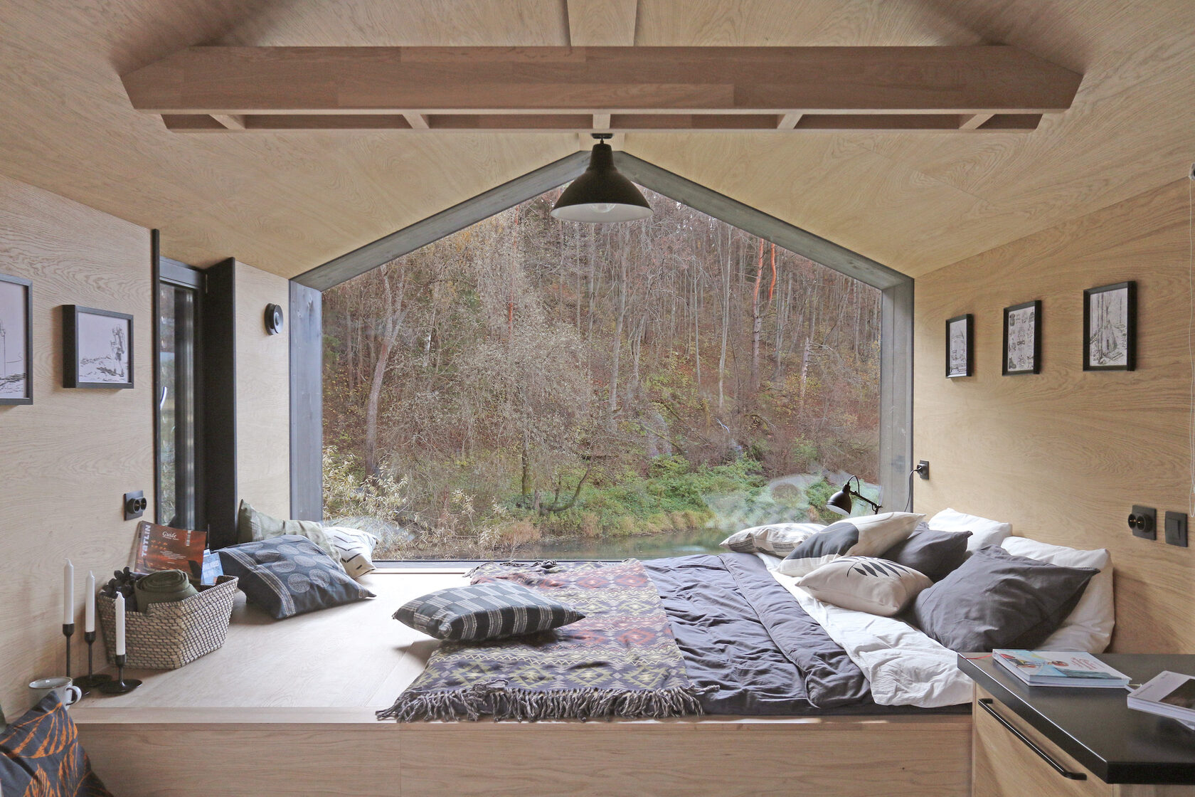 chambre avec picture window