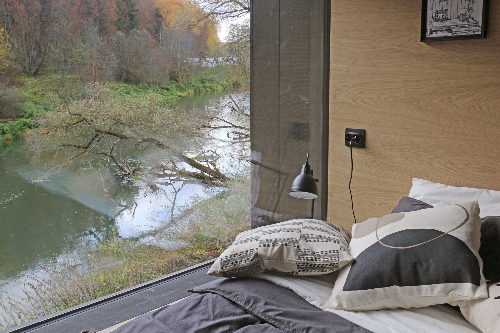 chambre avec picture window