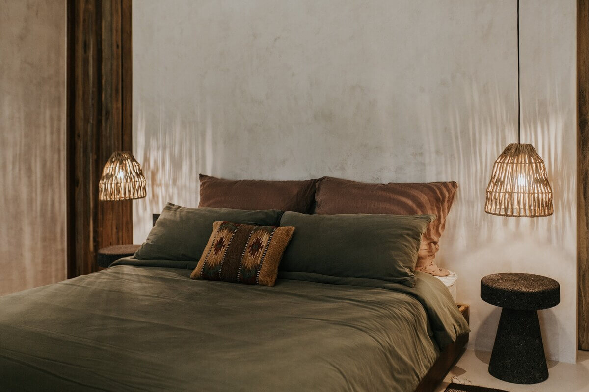 chambre décoration naturelle