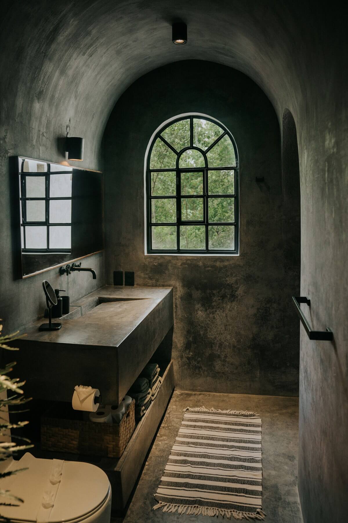 salle de bain esprit industriel
