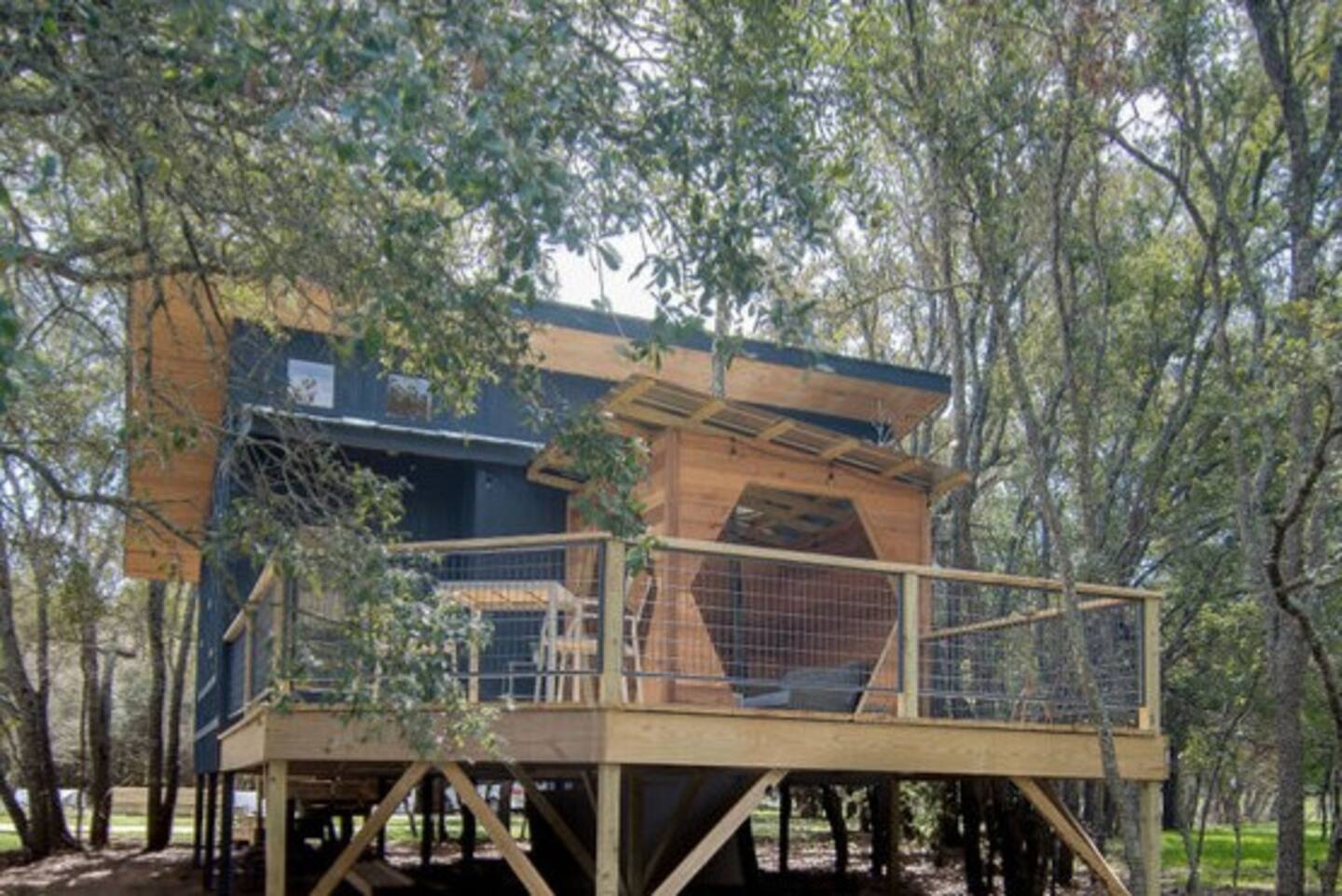 cabane dans les arbres