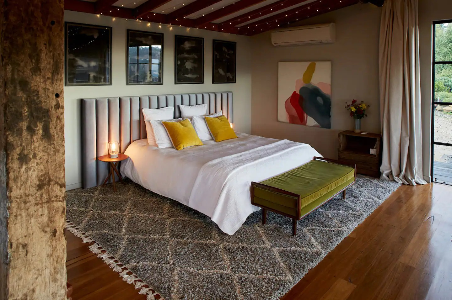 chambre maison en bois rénovée Australie