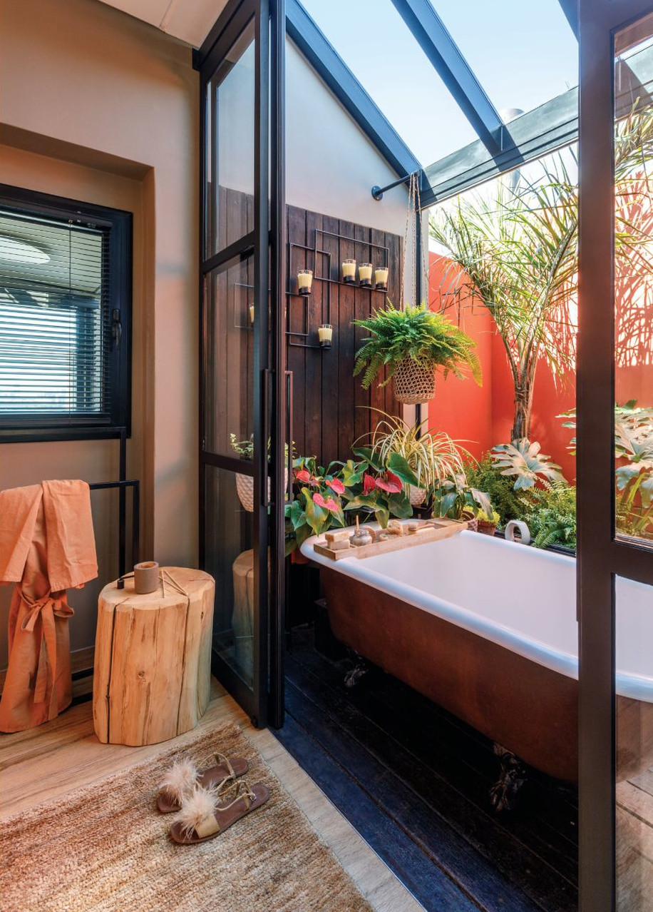 salle de bain avec verrière salle de bain avec verrière