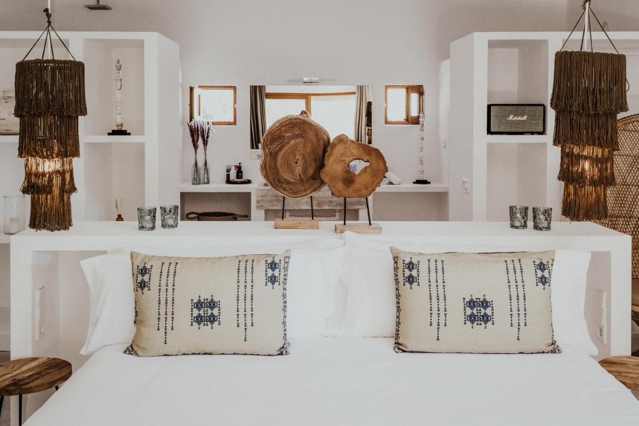 chambre ancienne ferme rénovée Ibiza chambre ancienne ferme rénovée Ibiza
