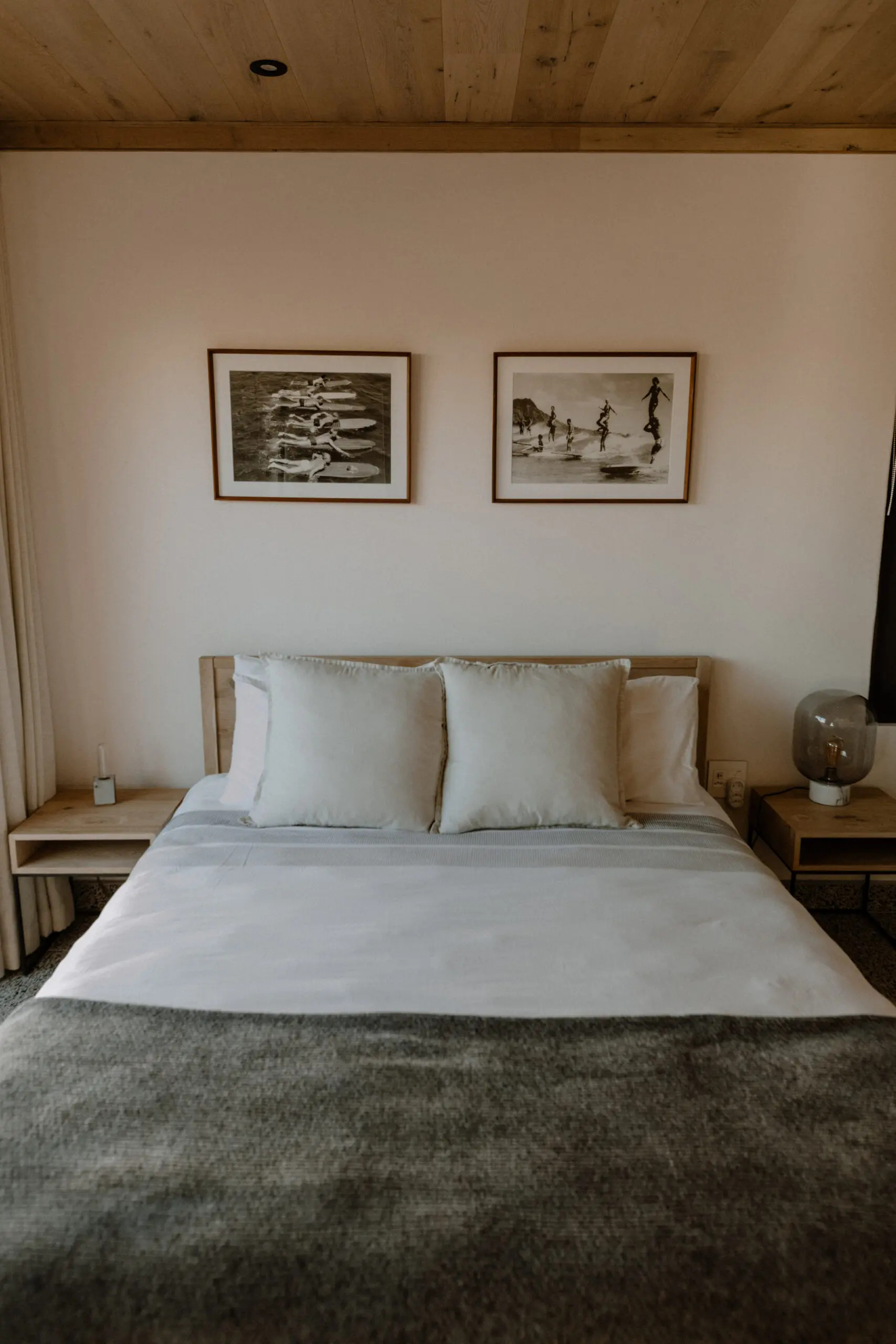 chambre décoration design et naturelle