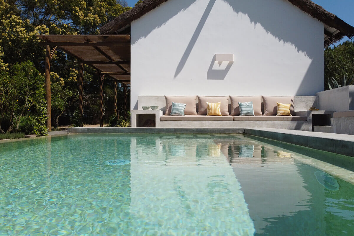piscine maçonnée