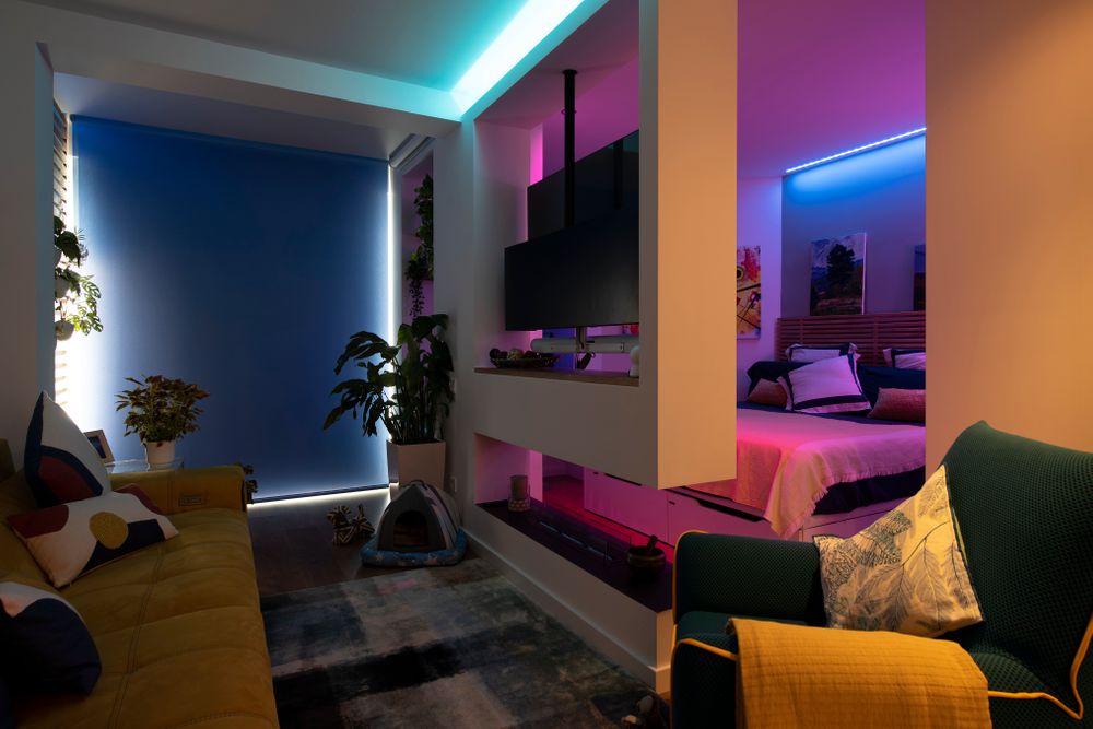 salon avec lumières led couleurs salon avec lumières led couleurs