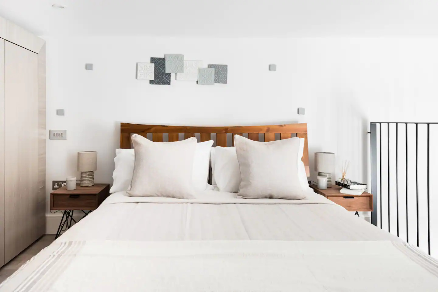 chambre sur mezzanine studio loft Londres chambre sur mezzanine studio loft Londres