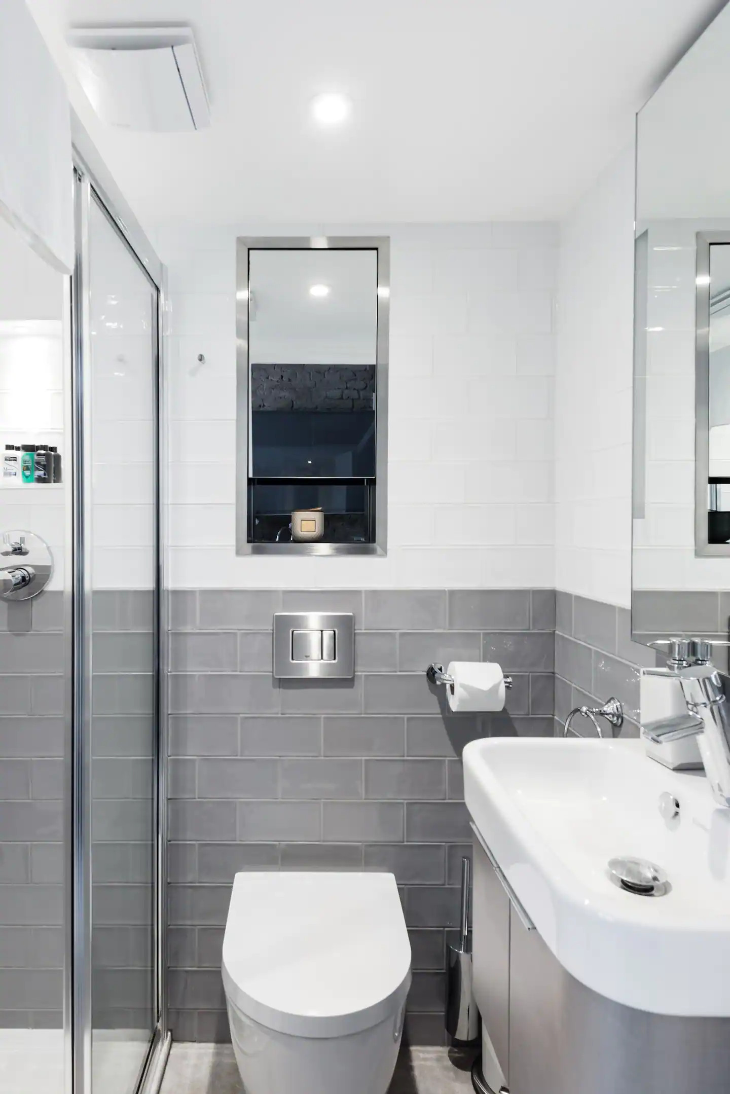 salle de bain grise salle de bain grise